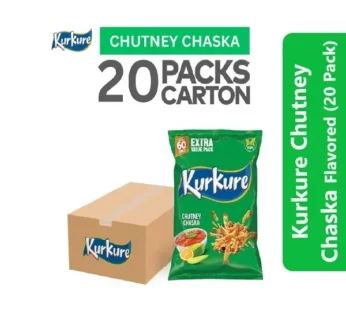 Kurkure Chutney Chaska Flavored (20 Pack)