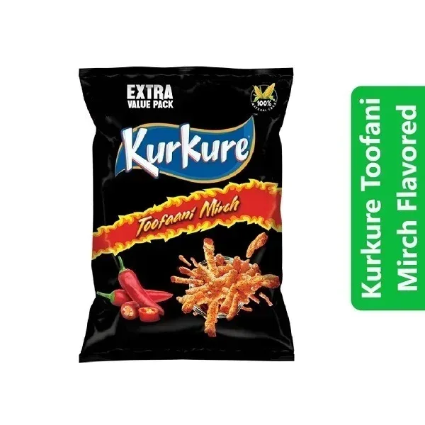 Kurkure Toofani Mirch Flavored 1 Kurkure Toofani Mirch Flavored