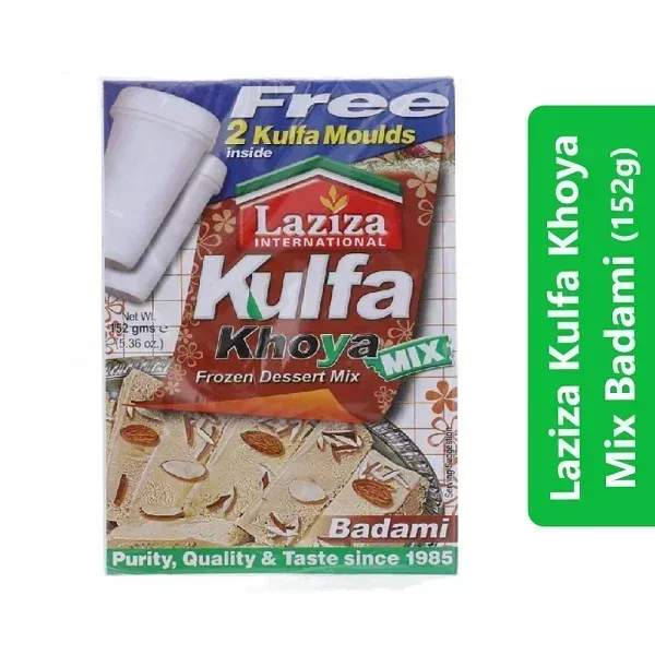 Laziza Kulfa Khoya Mix Badami (152g) 3 Laziza Kulfa Khoya Mix Badami (152g)