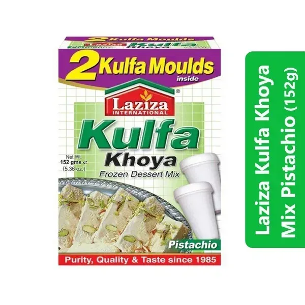 Laziza Kulfa Khoya Mix Pistachio (152g) 3 Laziza Kulfa Khoya Mix Pistachio (152g)