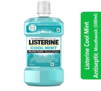 Listerine Cool Mint Antiseptic Mouthwash (500ml)