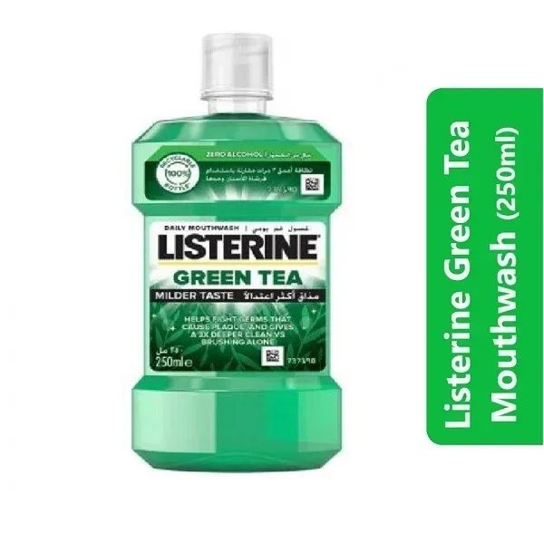 Listerine Green Tea Mouthwash (250ml) 1 Listerine Green Tea Mouthwash (250ml)