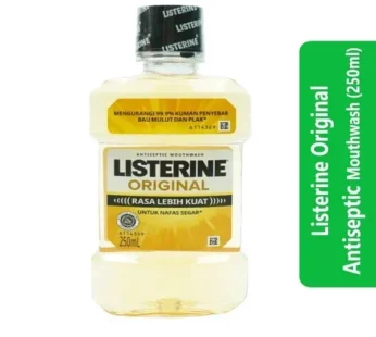 Listerine Original Antiseptic Mouthwash (250ml)