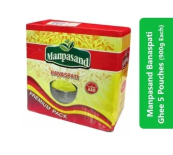 Manpasand Banaspati Ghee 5 Pouches (900g Each)