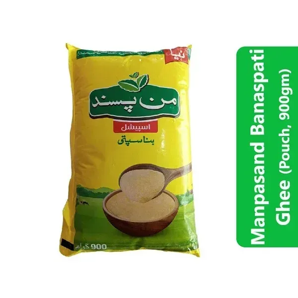 Manpasand Banaspati Ghee (Pouch, 900gm) 3 Manpasand Banaspati Ghee (Pouch, 900gm)