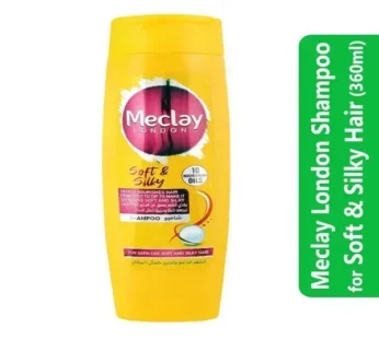 Meclay London Shampoo for Soft & Silky Hair (360ml)