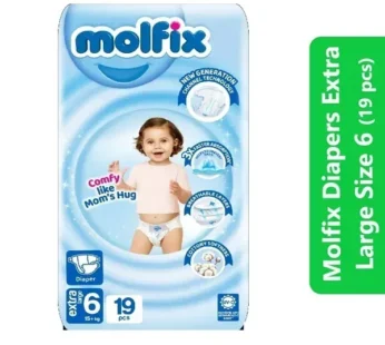 Molfix Diapers Size 6 (Extra Large – 19 pcs)