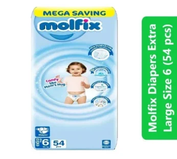 Molfix Diapers Size 6 (Extra Large – 54 pcs)