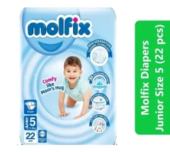 Molfix Diapers Size 5 (Junior – 22 pcs)