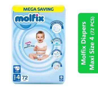 Molfix Diapers Size 4 (Maxi – 72 PCS)