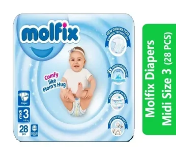 Molfix Diapers Size 3 (Midi – 28 Pcs)