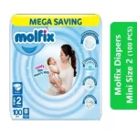 Molfix Diapers Mini Size 2 (100 PCS)