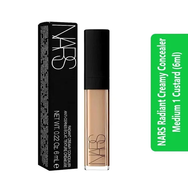 NARS Radiant Creamy Concealer Medium 1 Custard (6ml) 3 NARS Radiant Creamy Concealer Medium 1 Custard (6ml)