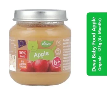 Deva Baby Food Apple Organic – 125g (6+ Months)