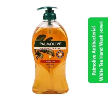 Palmolive Antibacterial White Tea Hand Wash (450ml)