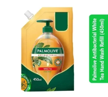 Palmolive Antibacterial White Tea Hand Wash Refill (450ml)