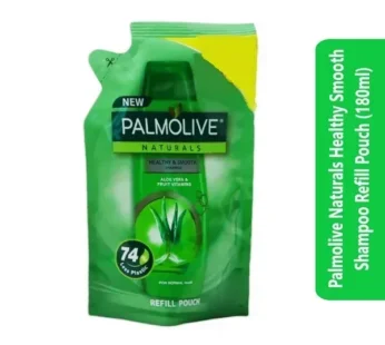 Palmolive Naturals Healthy Smooth Shampoo Refill Pouch (180ml)
