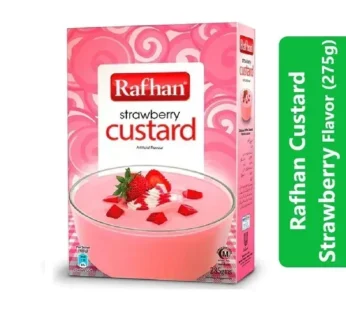 Rafhan Custard Strawberry Flavor (275g)