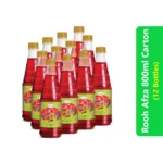 Rooh Afza 800ml Carton (12 Bottles)