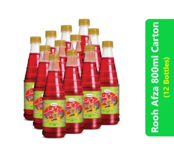 Rooh Afza 800ml Carton (12 Bottles)
