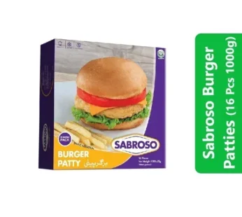Sabroso Burger Patties (16 Pcs 1000g)