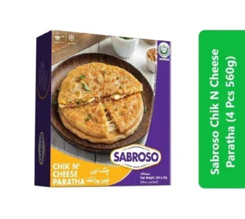 Sabroso Chik N Cheese Paratha (4 Pcs 560g)