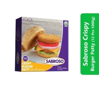 Sabroso Crispy Burger Patty (12 Pcs 1000g)