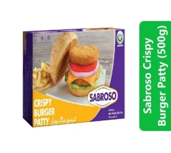 Sabroso Crispy Burger Patty (6 Pcs 500g)