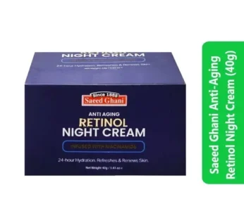 Saeed Ghani Anti-Aging Retinol Night Cream (40g)