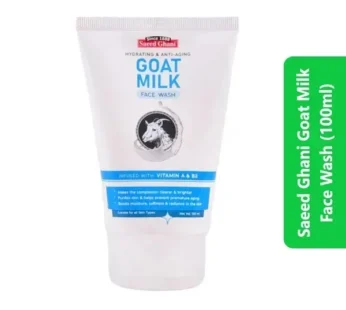 Saeed Ghani Goat Milk Face Wash (100ml)