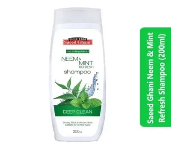 Saeed Ghani Neem & Mint Refresh Shampoo (200ml)