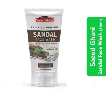 Saeed Ghani Sandal Face Wash (60ml)
