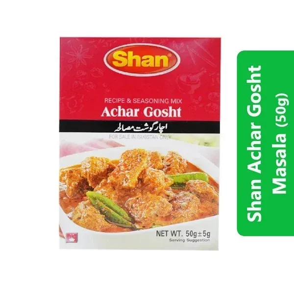 Shan Achar Gosht Masala (50g) 3 Shan Achar Gosht Masala (50g)