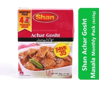 Shan Achar Gosht Masala Monthly Pack (4x50g)