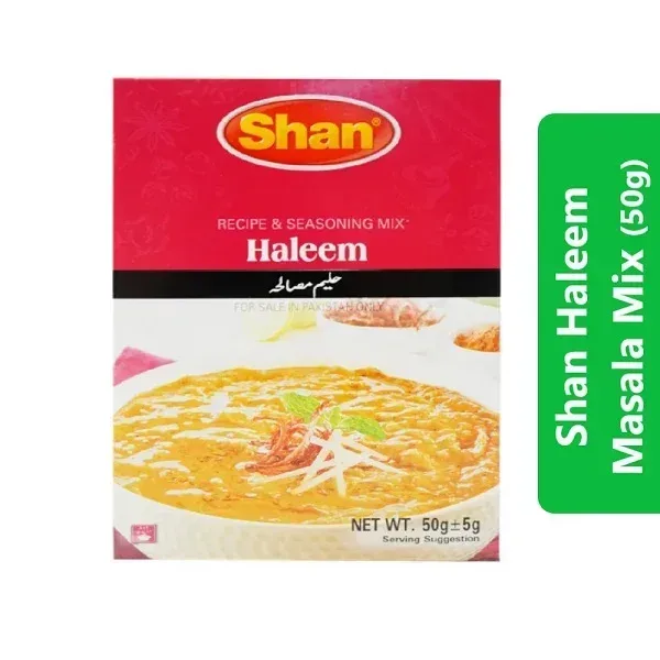 Shan Haleem Masala Mix (50g) 3 Shan Haleem Masala Mix (50g)