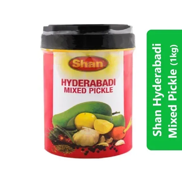 Shan Hyderabadi Mixed Pickle (1kg) 3 Shan Hyderabadi Mixed Pickle (1kg)