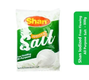 Shan Iodized Free Flowing All Purpose Salt (800g)