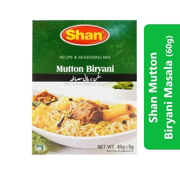 Shan Mutton Biryani Masala (60g) 3 Shan Mutton Biryani Masala (60g)