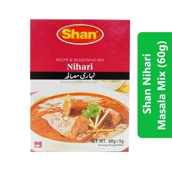 Shan Nihari Masala Mix (60g) 3 Shan Nihari Masala Mix (60g)
