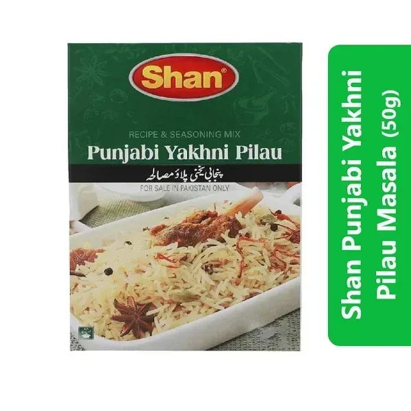 Shan Punjabi Yakhni Pilau Masala (50g) 3 Shan Punjabi Yakhni Pilau Masala (50g)