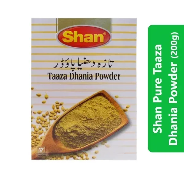 Shan Pure Taaza Dhania Powder (200g) 3 Shan Pure Taaza Dhania Powder (200g)