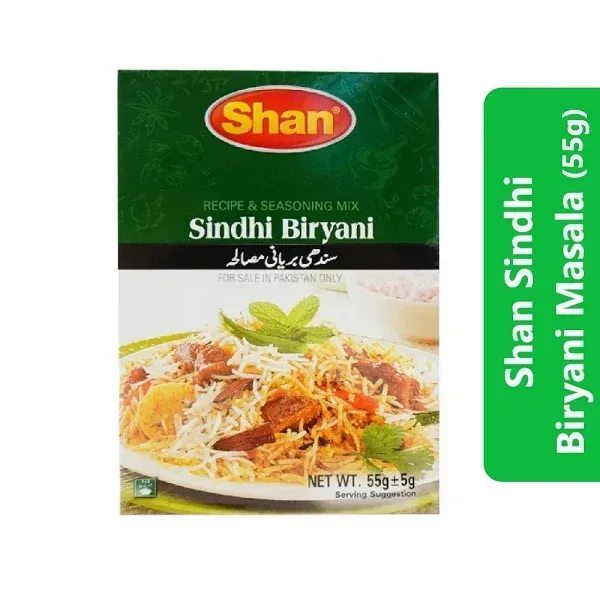 Shan Sindhi Biryani Masala (55g) 3 Shan Sindhi Biryani Masala (55g)