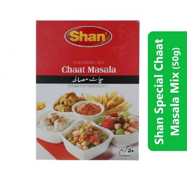 Shan Special Chaat Masala Mix (50g) 3 Shan Special Chaat Masala Mix (50g)