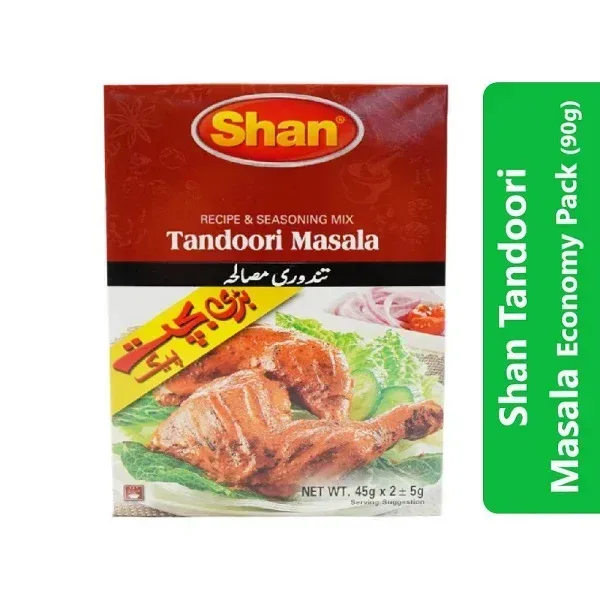 Shan Tandoori Masala Economy Pack (90g) 3 Shan Tandoori Masala Economy Pack (90g)