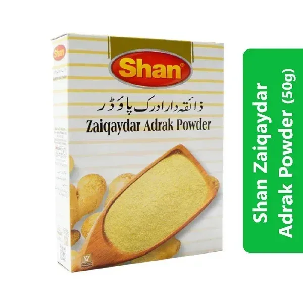 Shan Zaiqaydar Adrak Powder (50g) 3 Shan Zaiqaydar Adrak Powder (50g)
