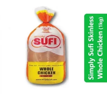 Simply Sufi Skinless Whole Chicken (1kg)