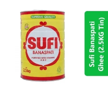 Sufi Banaspati Ghee (2.5KG Tin)