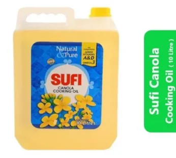 Sufi Canola Cooking Oil – 10 Litre Bottle