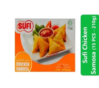 Sufi Chicken Samosa (15 PCS – 210g)