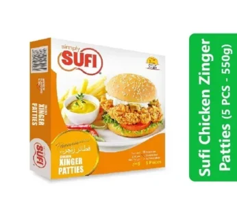 Sufi Chicken Zinger Patties (5 PCS – 550g)